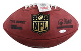Patriots Tom Brady Signed Wilson "The Duke" Nfl Football Tri Star #7802265