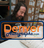 Ari Lehman Autographed/Signed Friday The 13th White Mask Jason Beckett 36376