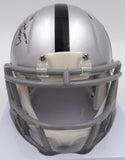 DJ D.J. Turner Autographed Raiders Mini Helmet Just Win Baby Beckett 2W133361