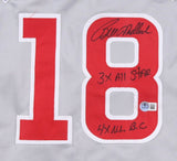 Bill Madlock Signed Chicago Cubs Jersey Inscribed 3xAll Star & 4xNL BC (Beckett)