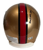 Patrick Willis Autographed & 3x-Inscribed San Francisco 49ers Pro Helmet BAS COA