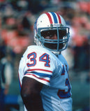 Earl Campbell Signed Houston Oilers Jersey / 5xPro Bowl R.B. (Beckett COA) HOF