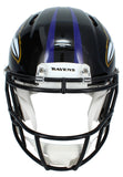 Zay Flowers Autographed Baltimore Ravens Speed Authentic Helmet Beckett
