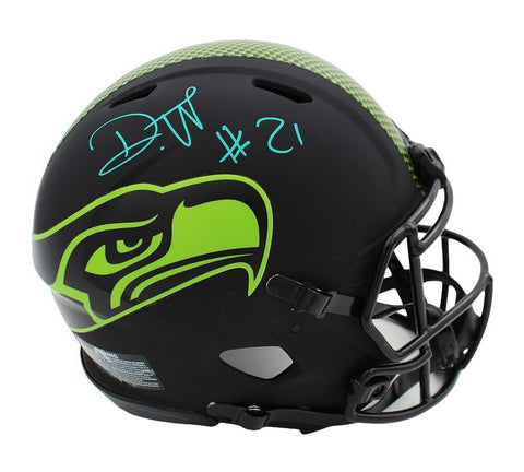 Devon Witherspoon Signed Seattle Seahawks Speed Authentic Eclipse NFL Helmet