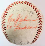 1978 California Angels Team Signed Baseball JSA COA