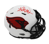 Kurt Warner Signed Arizona Cardinals Speed Lunar NFL Mini Helmet