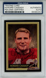 Howard Hopalong Cassady Signed 1992 Downtown Athletic Club #21 PSA Slab 43794