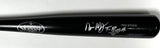 Brewers NYJER MORGAN Signed Louisville Slugger Black Bat AUTO - BECKETT