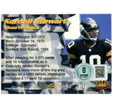 Kordell Stewart Autographed 96 Pacific #351 Trading Card Beckett Witness 52820