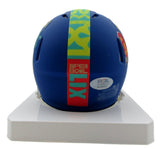 Jalen Carter Signed/Autographed Super Bowl 59 Mini Helmet Eagles PSA/DNA 193665