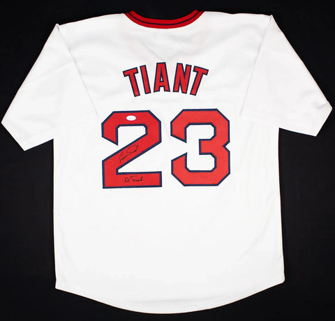 Luis Tiant Signed Boston Red Sox Jersey "El Tiante" (JSA COA) 3xAll-Star Pitcher