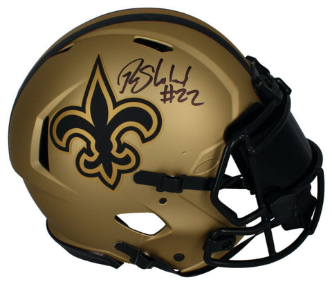 Rashid Shaheed Autographed Saints RAVE Authentic Speed Helmet w/ Visor Beckett