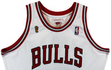 Bulls Michael Jordan Signed White 1995-96 M&N HWC Authentic Jersey BAS #AC33263