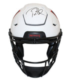 Tom Brady Signed New England Patriots Lunar SpeedFlex Helmet FAN 40091