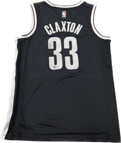 Nic Claxton Signed Jersey PSA/DNA Brooklyn Nets Autographed