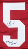 Cyrus Jones Signed Alabama Crimson Tide Jersey (JSA COA) 2016 2nd Rd Pk Patriots