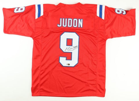 Matthew Judon Signed New England Patriots Jersey (JSA COA) 4xPro Bowl Linebacker