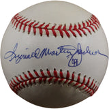 Reginald Martinez Jackson Autographed New York Yankees AL Baseball Beckett 56511