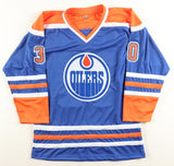 Bill Ranford Signed Edmonton Oilers Jersey Inscribed "2x SC" (JSA) Goaltender