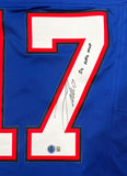 Josh Allen Buffalo Bills Signed "2024 NFL MVP" Inscribed Nike Limited Jersey BAS