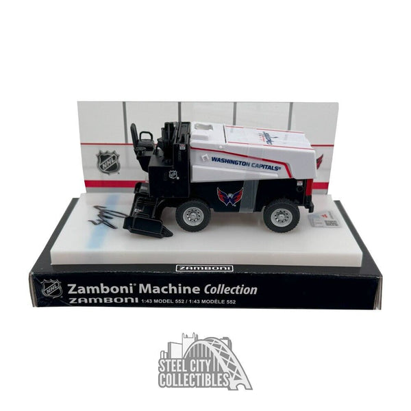 Alexander Ovechkin Autographed Washington 1:43 Scale Die-Cast Zamboni - Fanatics