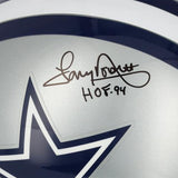 Autographed Tony Dorsett Cowboys Helmet