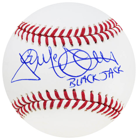 Jack McDowell Signed Rawlings Official MLB Baseball w/Black Jack - (SS COA)