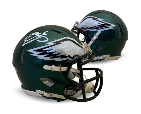 Donovan McNabb Autographed Philadelphia Eagles Football Mini Helmet Beckett