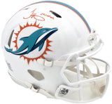 TYREEK HILL AUTOGRAPHED DOLPHINS FULL SIZE AUTHENTIC HELMET CHEETAH BECKETT