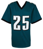 LeSean McCoy (EAGLES) Signed Green Custom Football Jersey w/Shady (SCHWARTZ COA)