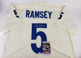 Jalen Ramsey Signed Los Angeles Rams White Jersey (JSA COA) 5xPro Bowl DB / FSU