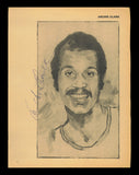 Archie Clark Autographed 8x11 Magazine Photo Philadelphia 76ers SKU #237938