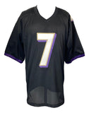 Rashod Bateman Baltimore Signed Black Football Jersey BAS