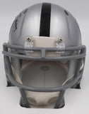 DJ D.J. Turner Autographed Raiders Mini Helmet Just Win Baby Beckett 2W133220
