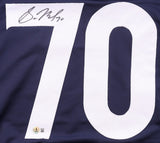 Sam Malinski Signed Colorado Avalanche / Rockies Throwback Jersey / Beckett