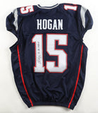 Chris Hogan Signed New England Patriots Pro Cut Jersey "2X SB Champ" (JSA) W.R.