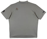 John Daly Authentic Signed Match Worn Grey Loudmouth Polo Shirt BAS #BK84752