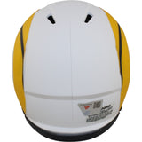 Puka Nacua Autographed/Signed Los Angeles Rams Mini Helmet Lunar Fanatics 51039