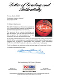 Lakers Wilt Chamberlain Authentic Signed Spalding Basketball PSA/DNA #AM40460