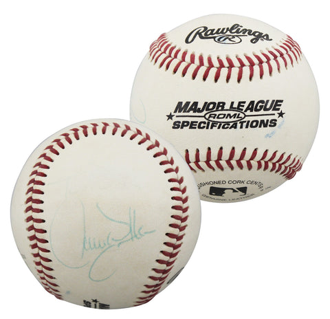 Yankees Larry Walker Authentic Signed Rawlings Baseball Autographed BAS #BU64226