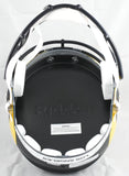 Matthew Stafford Autographed Rams F/S Rivalries Speed Helmet - Beckett W Holo