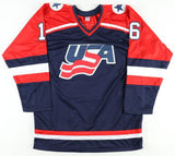 Brett Hull Signed Team USA 2002 Jersey (PSA COA) Silver Medal Win Salt Lake City