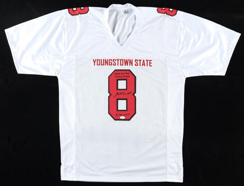 Jaleel McLaughlin Signed Youngstown State Penguins Jersey 2xInscribed (JSA)