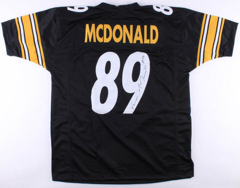 Vance McDonald Signed Steelers Jersey (TSE Holo) Pittsburgh's starting Tight End