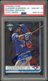 2019 Topps Chrome #201 Vladimir Guerrero Jr. RC Rookie PSA/DNA Auto GEM MINT 10