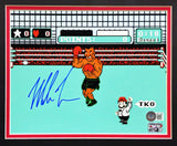 Mike Tyson Signed Framed 11x14 Nintendo Punch-Out!! Photo NES Controller Beckett