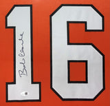 Bob Clarke Philadelphia Signed Framed Orange Hockey Jersey JSA QR Hologram