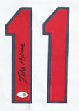 Felix Millan Signed Atlanta Braves Jersey (JSA QR Code) 3xAll Star 2nd Baseman