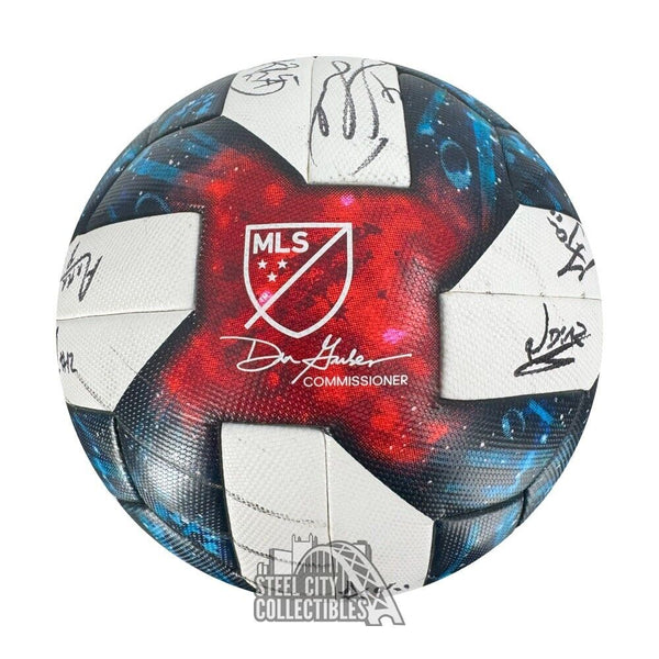 2019 Columbus Crew SC Auto Match Used Soccer Ball - BAS/Fanatics LOA (19 Sigs)
