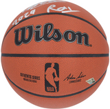 Victor Wembanyama Autographed "2024 ROY" Spurs Wilson Basketball Fanatics